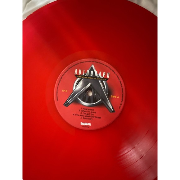 AUTOGRAPH - TURN UP THE RADIO - THE ANTHOLOGY - New Vinyl Record - D1398A Red - Picture 3 of 6